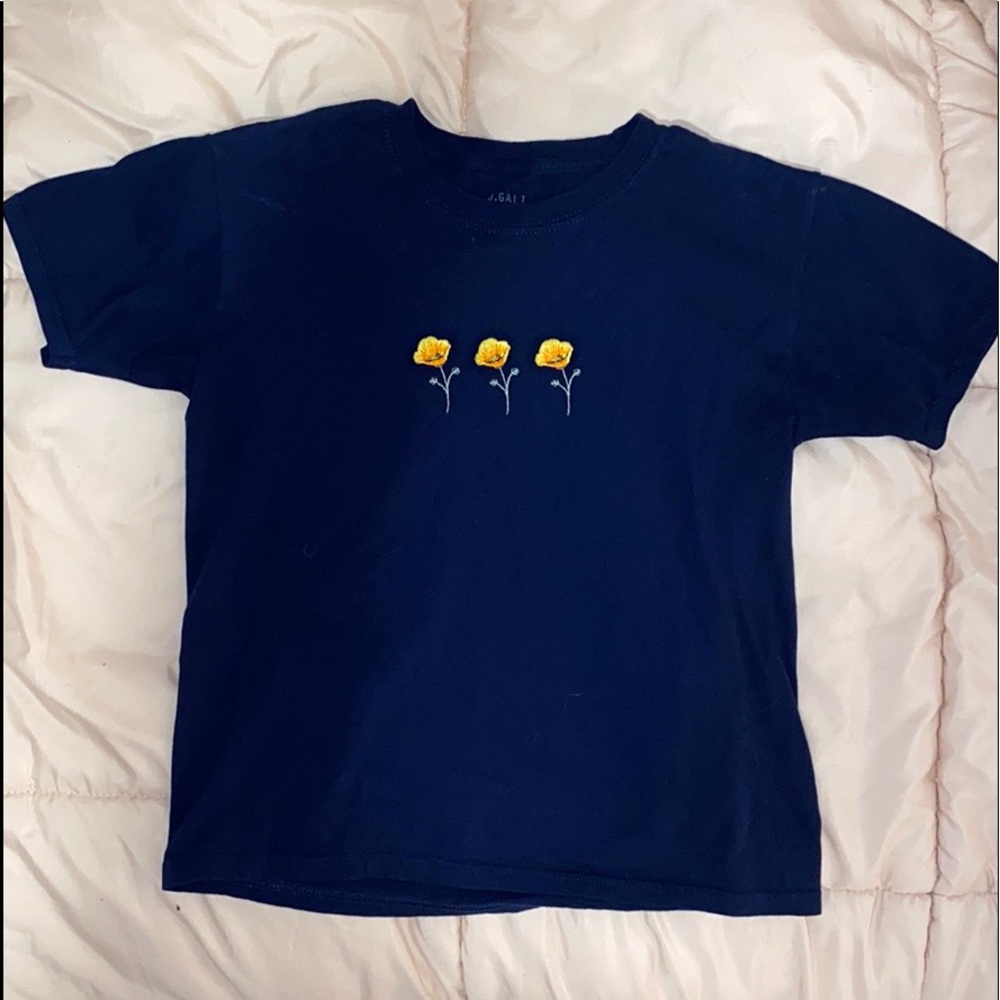 Brandy Melville Flower Top